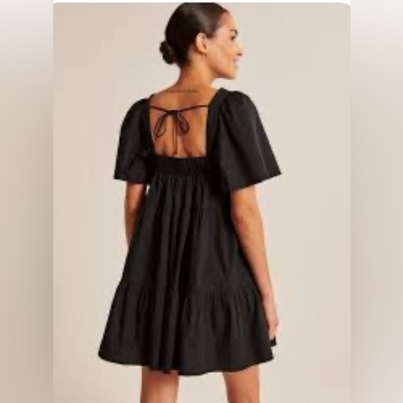 Abrecrombie Angel Sleeve Trapeze Mini Dress - Picture 2 of 6